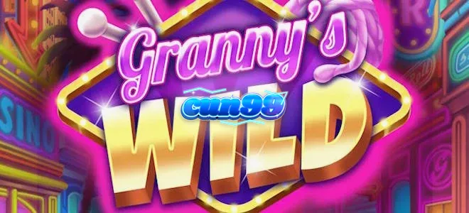 Tampilan visual slot Granny’s Wild dengan tema nenek yang ceria
